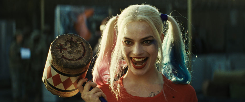 Margot Robbie as Harley Quinn in Warner Bros. Pictures' action adventure "Suicide Squad," a Warner Bros. Pictures release. Photo Credit: Courtesy of Warner Bros. Pictures/ TM & © DC Comics © 2016 WARNER BROS. ENTERTAINMENT INC. AND RATPAC-DUNE ENTERTAINMENT LLC