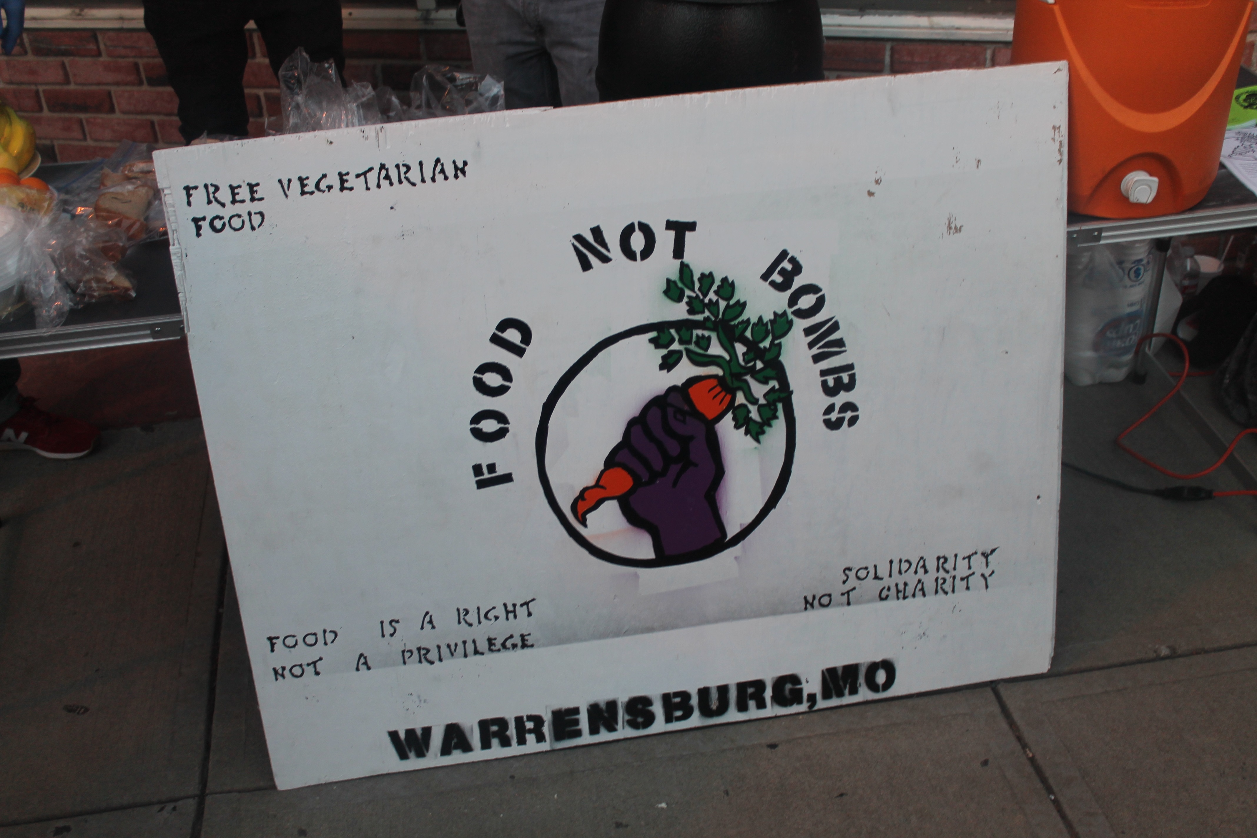 Food Not Bombs comes to Warrensburg
