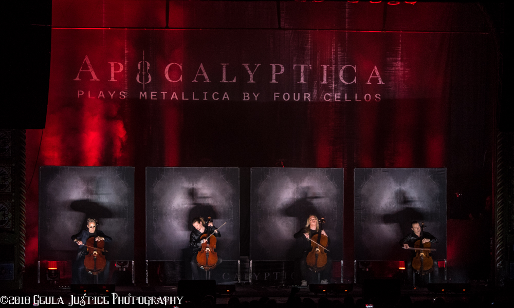 PHOTO GALLERY: Apocalyptica at the Uptown Theater on the Plays Metallica by Four Cellos Tour